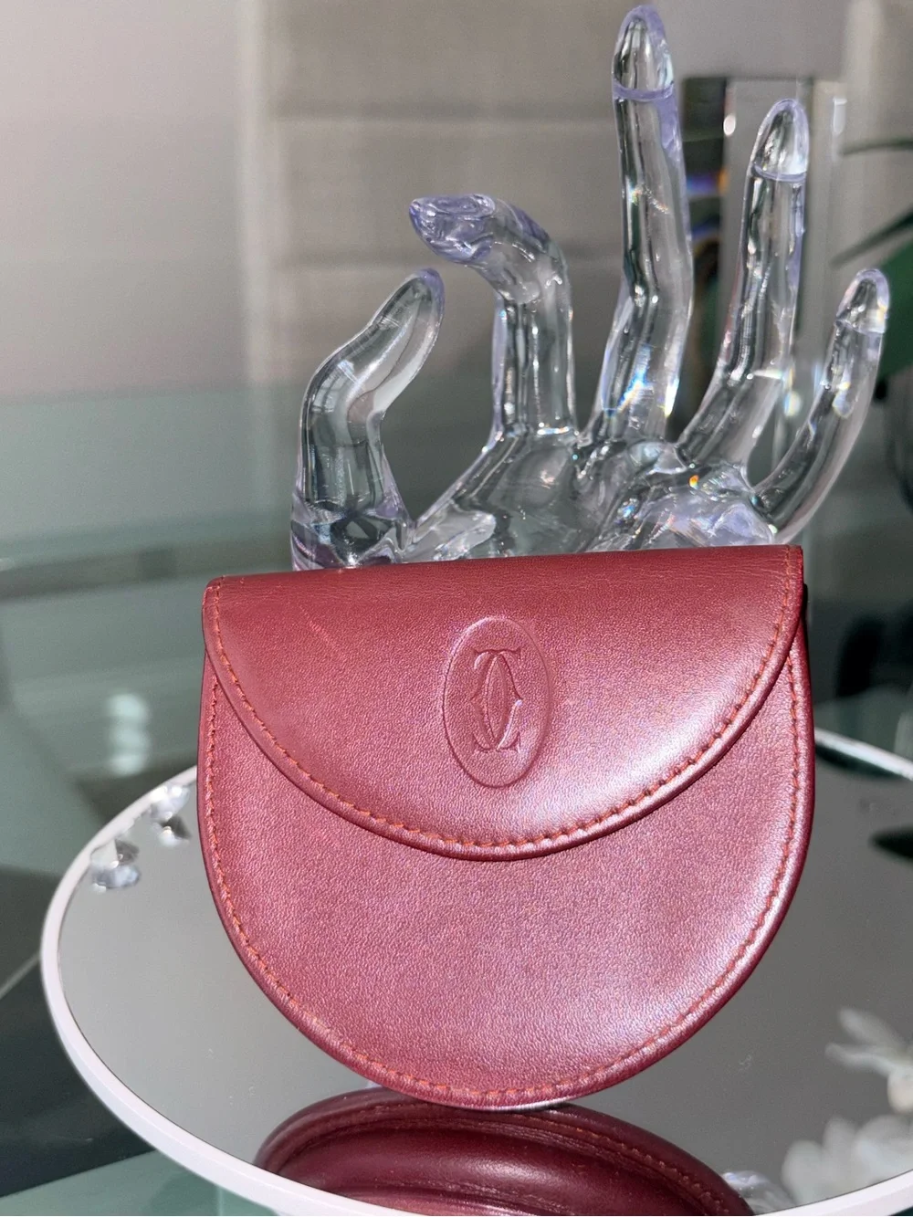 Cartier Half-Moon Coin Pouch